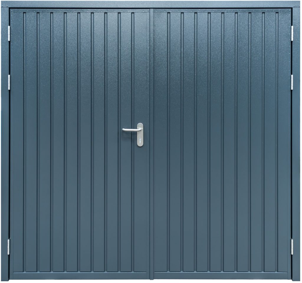 side hindge door centre rivington anthracite grey lever